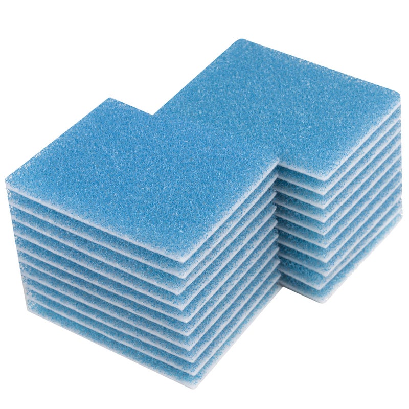 LTWHOME Replacement Poly Foam Pad Fit for Fluval C2 Fluval C Clip-On Filter Foam (Pack of 20) - Image 1
